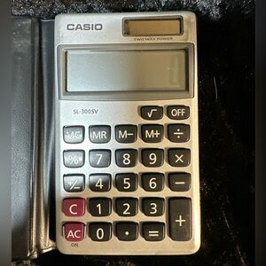 Casio SL-300SV Basic Calculator